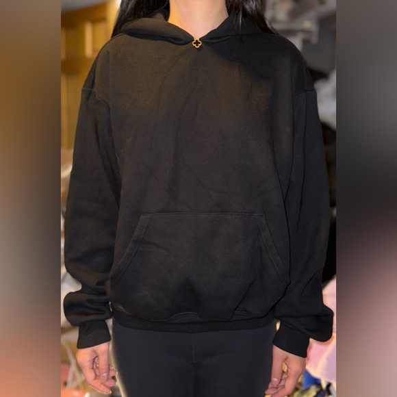 SKIMS COTTON FLEECE PULLOVER HOODIE - Picture 4 of 9